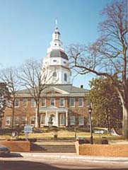 [photo, State House (view from Francis St.), Annapolis, Maryland]