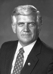 [photo, State Senator Larry E. Haines]