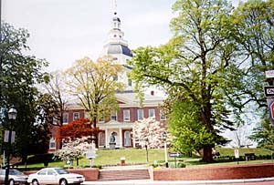 [photo, State House (view from Francis St.), Annapolis, Maryland]