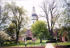 [photo, State House (view from East St.), Annapolis, Maryland]