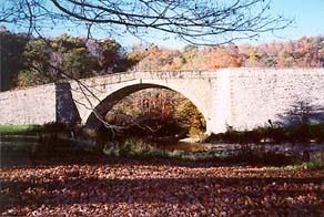 [color photo, Casselman Bridge, Grantsville, Maryland]
